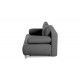 Mikado sovesofa - Antracit Inari 96/Sort Inari 100